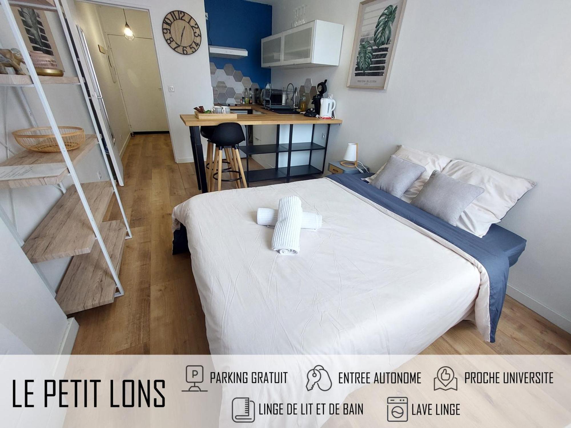 Le Petit Lons - Parking Gratuit - Proche Universite De Pau ภายนอก รูปภาพ